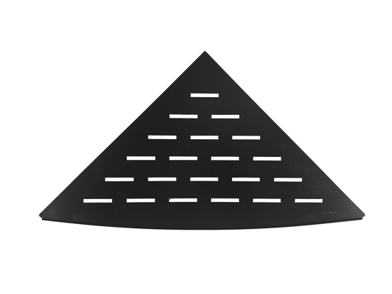 Afbeeldingen van INWALL HOEKPLANCHET 29 X 29 CM MAT ZWART