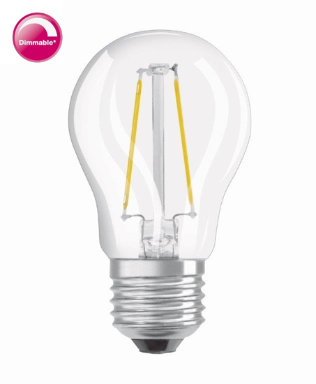Afbeeldingen van OSRAM F-LED CLP40H DIM 3,4W 827 E27