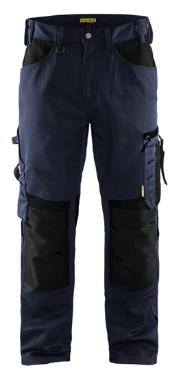 Afbeeldingen van WERKBROEK DONKER MARINEBLAUW/ZWART C48 155618608699C48