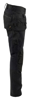 Afbeeldingen van WERKBROEK 2-WEG STRETCH MET GEREEDSCHAPSZAKKEN ZWART C50 175018329900C50