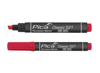 Afbeeldingen van PICA 521/40 PERM. MARKER 2-6MM BEITEL ROOD,10ST