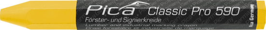 Afbeeldingen van PICA 12ST 590/44 MARKEERKRIJT PRO 12X120MM GEEL