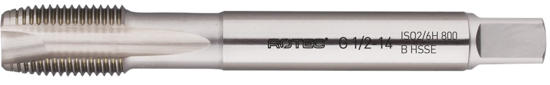 Afbeeldingen van HSS-E MACHINETAP '800', DOORLOPEND, DIN 5156 BSP(G) 1/2"-14