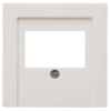 Afbeeldingen van AFDEKPLAAT USB/TAE 1-VOUDIG JUNG INBOUW WIT