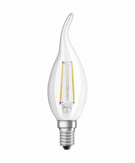 Afbeeldingen van OSRAM F-LED CLBA40H 3,4W 827 E14
