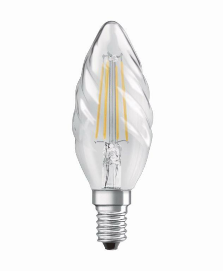 Afbeeldingen van OSRAM F-LED CLBW40H 3,4W 827 E14