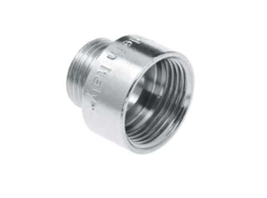 Afbeeldingen van BONFIX DRAAD VERCHROOMD NEUSSTUK 3/4" BI.DR. X 1/2" BU.DR.