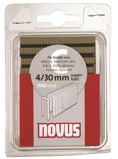 Afbeeldingen van NOVUS, SMALRUG NIETEN, C 4 18, 1100 ST.