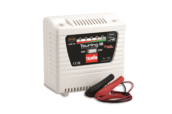 Afbeeldingen van TELWIN DRAAGBARE ELEKTRISCHE ACCULADER TOURING 18