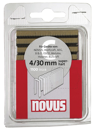 Afbeeldingen van NOVUS NIETEN C 4 26MM 1000ST.