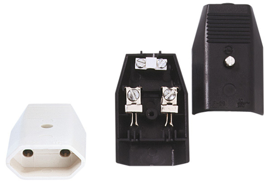 Afbeeldingen van EURO PLUG STEKKER FEMALE WT