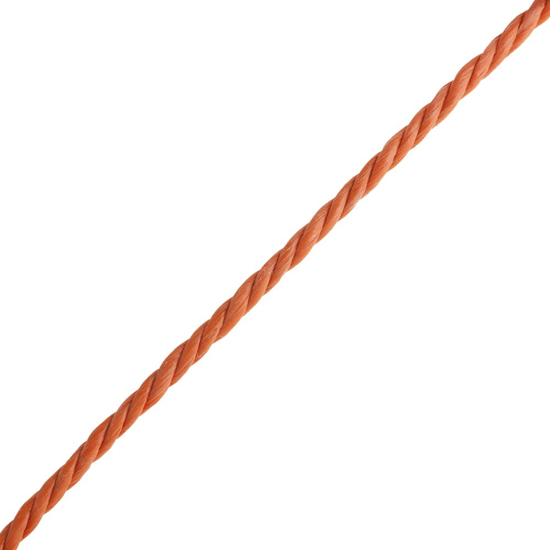 Afbeeldingen van TOUW POLYPROPYLEEN ORANJE 4 MM