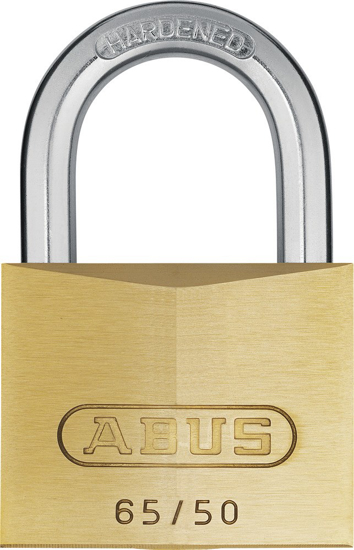 Afbeeldingen van ABUS HANGSLOT MESSING GELIJKSLUITEND 65/50 KA 6501