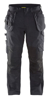 Afbeeldingen van SERVICE WERKBROEK MET STRETCH EN GEREEDSCHAPSZAKKEN ZWART/DONKERGRIJS C52 149613309998C52