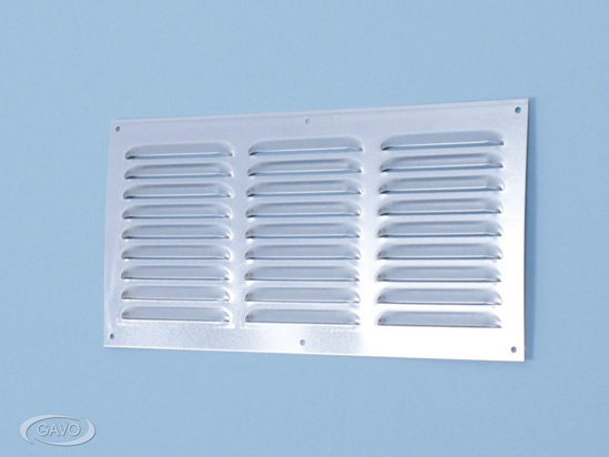 Afbeeldingen van SCHOEPENROOSTER VLAKKE PLAAT ALUMINIUM MILL-FINISH 400X300MM