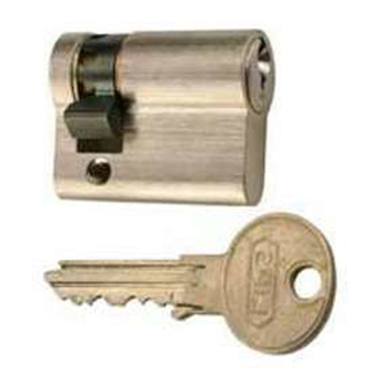 Afbeeldingen van 8361C ENKELE 17 MM PROFIELCILINDER, IN CONS.