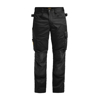 Afbeeldingen van JOBMAN 2321 SERVICE TROUSERS ZWART/ZWART C52