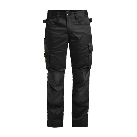 Afbeeldingen van JOBMAN 2321 SERVICE TROUSERS ZWART/ZWART C54