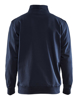 Afbeeldingen van SWEATSHIRT BI-COLOUR MET HALVE RITS DONKER MARINEBLAUW/ZWART XXL 335311588699XXL
