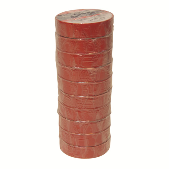 Afbeeldingen van HPX PVC ISOLATIETAPE VDE - ROOD 19MM X 20M