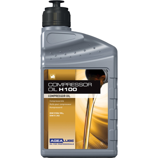 Afbeeldingen van AGEALUBE COMPRESSOROLIE - 1 LITER H100