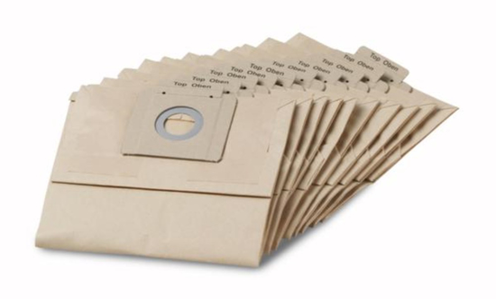 Afbeeldingen van KÄRCHER PAPIEREN FILTERZAKKEN - 10 STUKS TBV T12/1