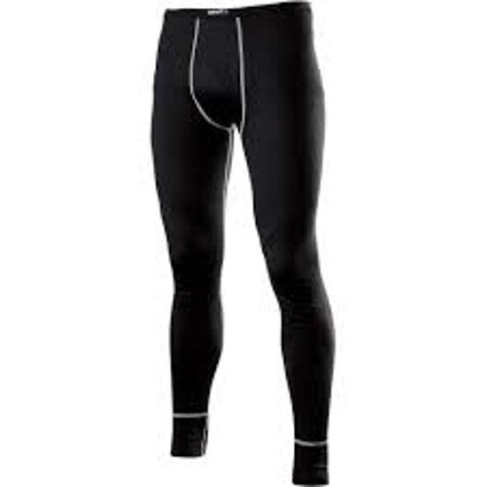 Afbeeldingen van CRAFT ACTIVE LG ONDERPANTALON  ZWART MT.S