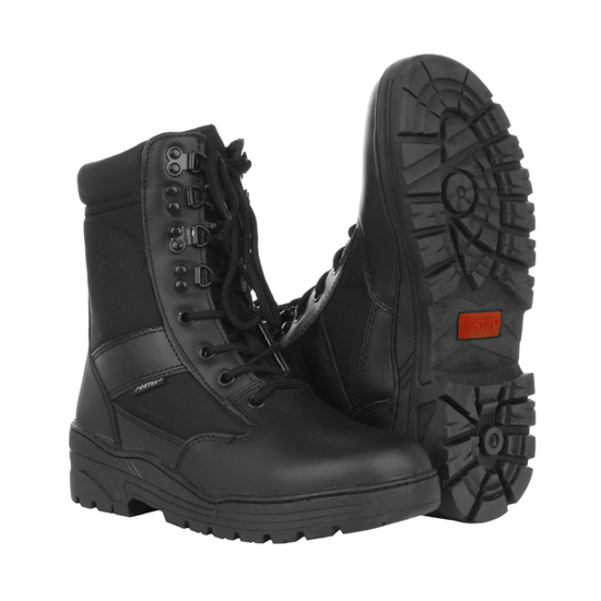 Afbeeldingen van FOSTEX LEGERKISTEN SNIPER ZWART LEDER/NYLON MAAT 41