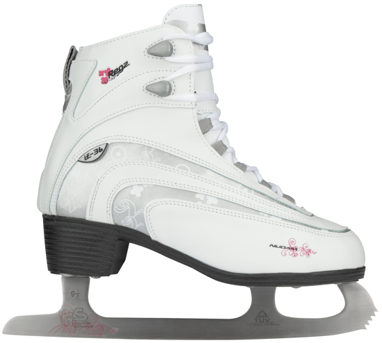 Afbeeldingen van KUNSTSCHAATS DAMES KLASSIEK DECOR SOFTBOOT 0036 WIT 40