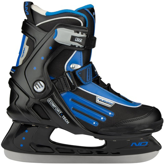 Afbeeldingen van IJSHOCKEYSCHAATS SEMI SOFTBOOT ZW/BL 3351 44