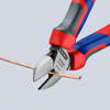 Afbeeldingen van KNIPEX ZIJSNIJTANG 160MM