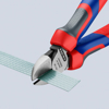 Afbeeldingen van KNIPEX ZIJSNIJTANG 160MM