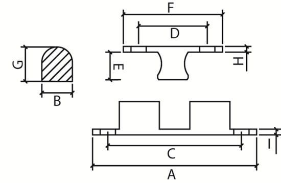 Afbeeldingen van DX KOGELSNAPSLOT MASSIEF MESSING 60X11MM
