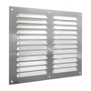 Afbeeldingen van SCHOEPENROOSTER VLAKKE PLAAT ALUMINIUM MILL-FINISH 300X250MM