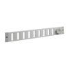 Afbeeldingen van SCHUIFROOSTER MET GAAS ALUMINIUM GEANODISEERD 370X40MM