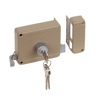 Afbeeldingen van YALE OPLEGSLOT 635 50MM VASTE BUITEN CILINDER DR2 LINKS