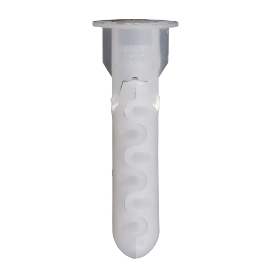 Afbeeldingen van ALLIGATOR PLUG MET FLENS (GEEL) ø8MM AF 8 (100ST.)