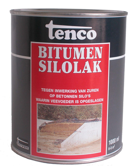 Afbeeldingen van TENCO BITUMEN SILOLAK 1 L