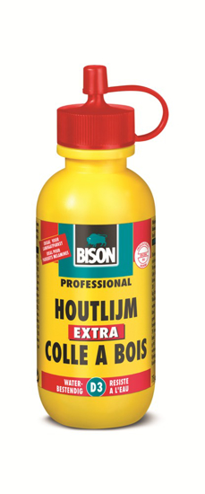 Afbeeldingen van BISON HOUTLIJM EXTRA D3 FLACON 75G