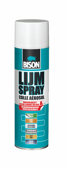 Afbeeldingen van BISON LIJMSPRAY UNIVERSAL 500ML