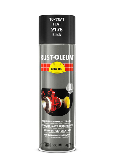 Afbeeldingen van RUST-O-LEUM® MATZWART 500ML 2178