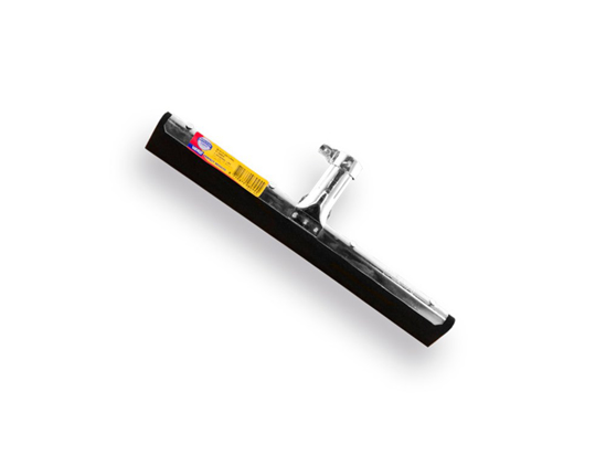 Afbeeldingen van VLOERTREKKER METAAL 35 CM ZWARTE RUBBER