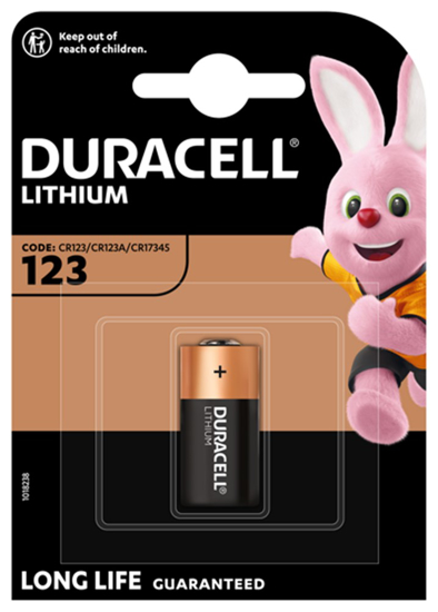 Afbeeldingen van DURACELL ULTRA LITHIUM 1 X 123 3V