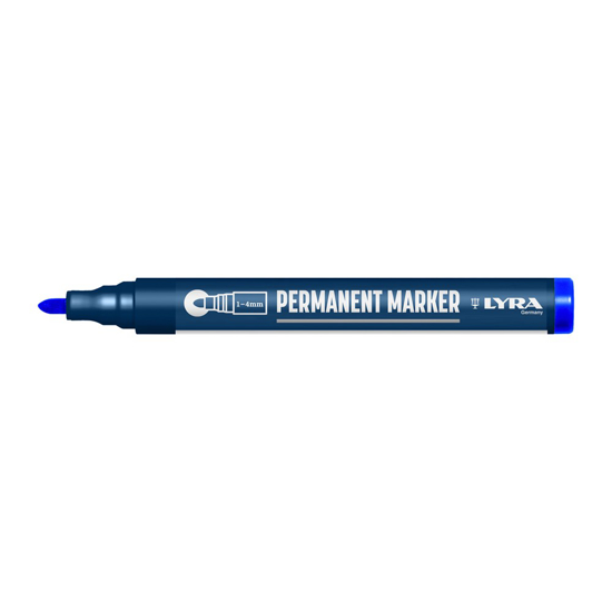Afbeeldingen van PERMANENT MARKER BLAUW FINE 1-4 MM