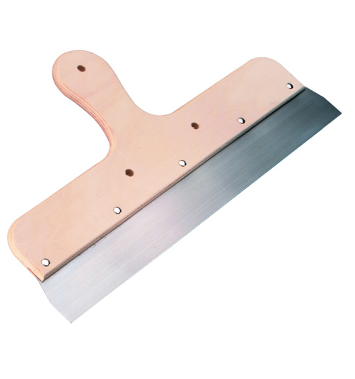 Afbeeldingen van SPACKMES 250MM HOUTEN GREEP