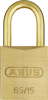 Afbeeldingen van ABUS HANGSLOT MESSING 65MB/15 B/DFNLI
