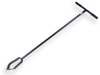 Afbeeldingen van GRONDBOOR DE WIT GESMEED 10 CM, LENGTE 123 CM