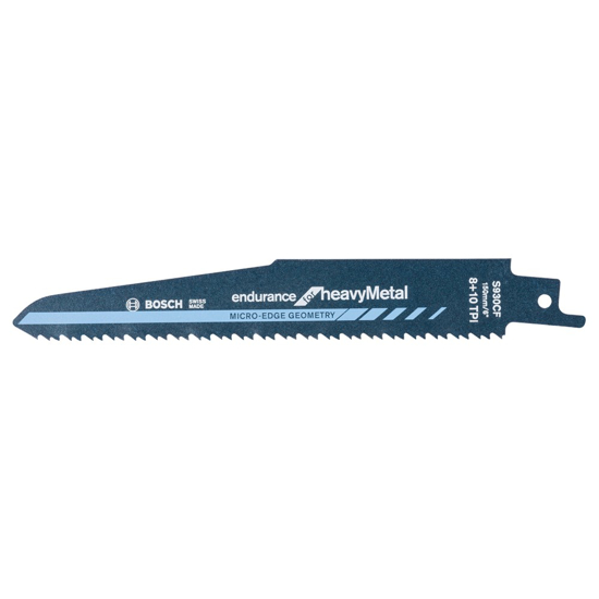Afbeeldingen van BOSCH RECIPROZAAGBLAD S 920 CF HEAVY FOR METAL 100MM, 5ST.