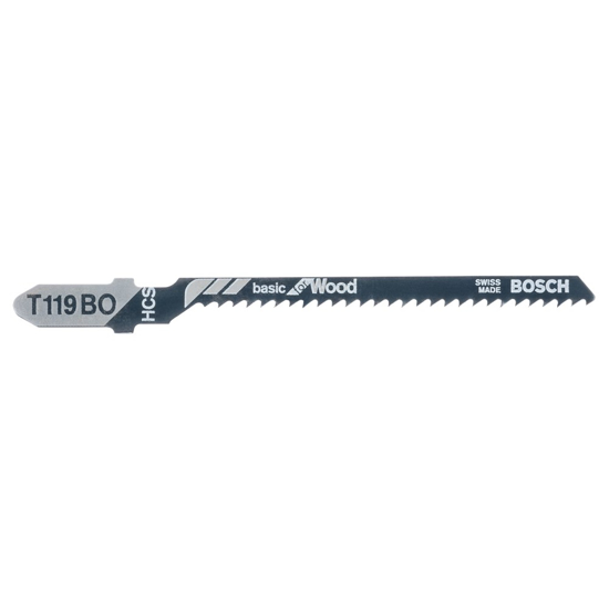 Afbeeldingen van BOSCH DECOUPEERZAAGBLAD T 119 BO BASIC FOR WOOD 83MM, 3ST. NMB##