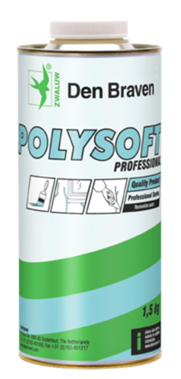 Afbeeldingen van ZWALUW POLYSOFT WIT 1,5 KG A+B COMP.